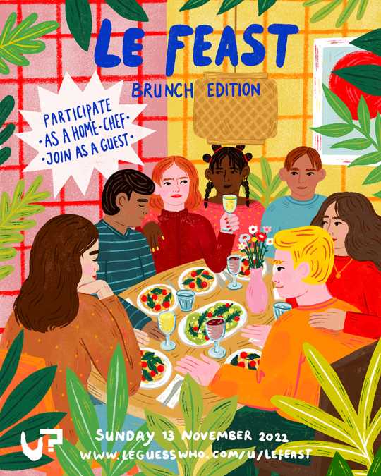 Join Le Feast: home-chefs in Utrecht transform their living room into a brunch restaurant